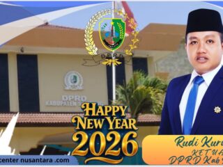 Caption foto: Ketua Dewan Perwakilan Rakyat Daerah (DPRD) Kabupaten Sampang, Rudi Kurniawan, menyampaikan ucapan Selamat Tahun Baru 2026 kepada seluruh masyarakat Kabupaten Sampang, Jawa Timur.