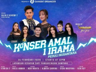 Tak Sekadar Hiburan, Konser Amal Valen DA 7 Jadi Harapan Warga dan UMKM