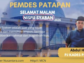 Pemdes Patapan: Nisfu Syaban Momentum Perbaiki Niat dan Pelayanan