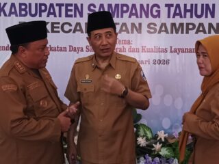 Caption foto: Sekda kabupaten Sampang Yuliadi Setiawan.
