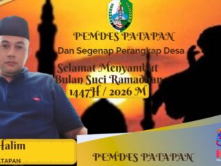Pemdes Patapan Ucapkan Selamat Menjalankan Ibadah Puasa