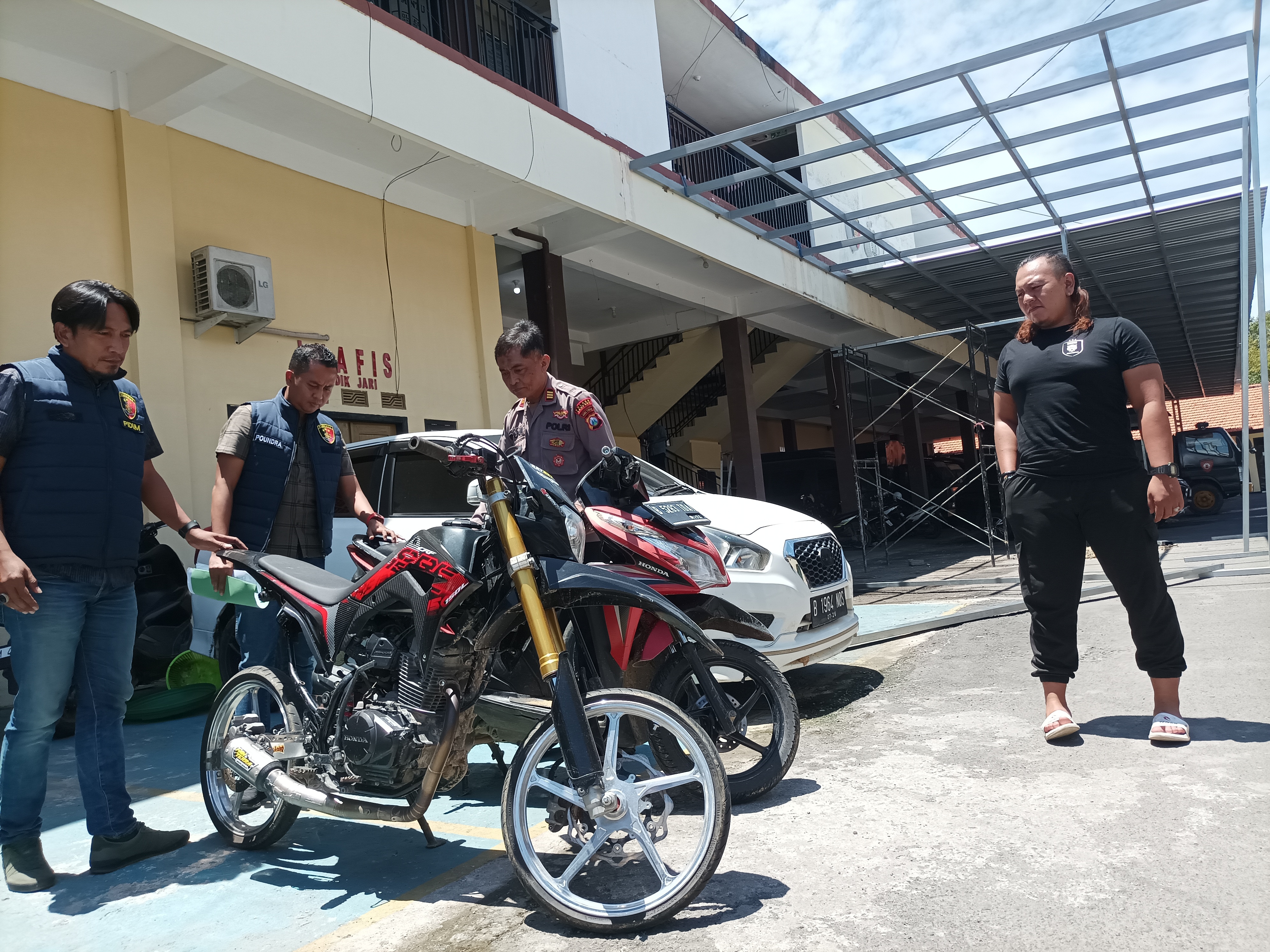 Motor Anggota Polisi Ikut Dicuri, Jaringan Curanmor 13 TKP Terbongkar