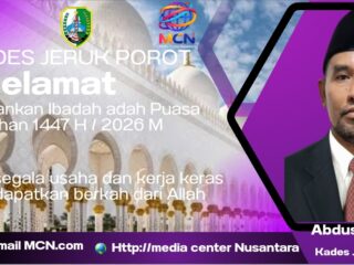 Pemdes Jeruk Porot Ucapkan Selamat Menjalankan Ibadah Puasa