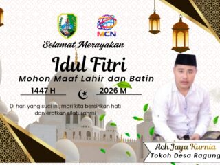 Caption foto: Tokoh Desa Ragung ACH Jaya Kurnia.