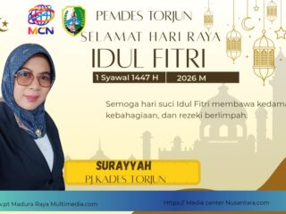 Pj Kades Torjun Surayyah Ucapkan Selamat Idul Fitri 1447 H, Ajak Warga Pererat Silaturahmi