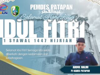 Caption foto: PJ Kades Patapan Abdul Halim.