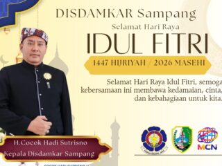 Kadis Damkar Sampang H. Cucok Sutrisno Ucapkan Selamat Idul Fitri 1447 H, Ajak Masyarakat Jaga Kebersamaan