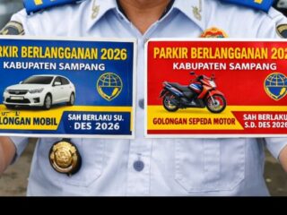 Rp154 Juta untuk Stiker Parkir, Dishub Sampang Terapkan Strategi Bertahap Demi Tekan Pemborosan