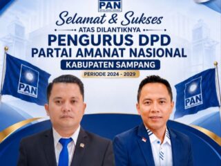 Nahkoda Baru PAN Sampang Resmi Dilantik, Tokoh Masyarakat Titip Harapan Besar untuk Perubahan Politik Daerah