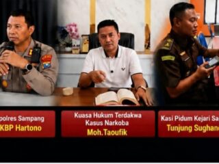 Segel Sabu 3 Kilogram Dibuka Sendiri, Kapolres dan Pengacara Terdakwa Saling Sentil Kejaksaan