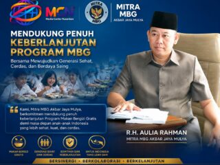 Perkuat Generasi Sehat dan Cerdas, Mitra MBG Akbar Jaya Mulya Dukung Penuh Program MBG