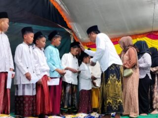 Malam Asyura di Desa Ragung, Santunan Anak Yatim dan Doa Bersama Pererat Kebersamaan Warga