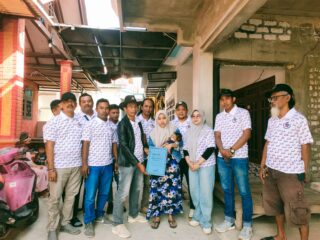 Kepedulian Lebih Utama dari Seremoni, AWAS Awali HUT ke-5 dan Raker  dengan Bantuan untuk Balita Diduga Gizi Buruk