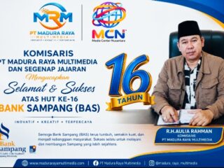 Komisaris PT Madura Raya Multimedia: HUT ke-16 Bank Sampang Jadi Momentum Perkuat Inovasi dan Pelayanan untuk Masyarakat